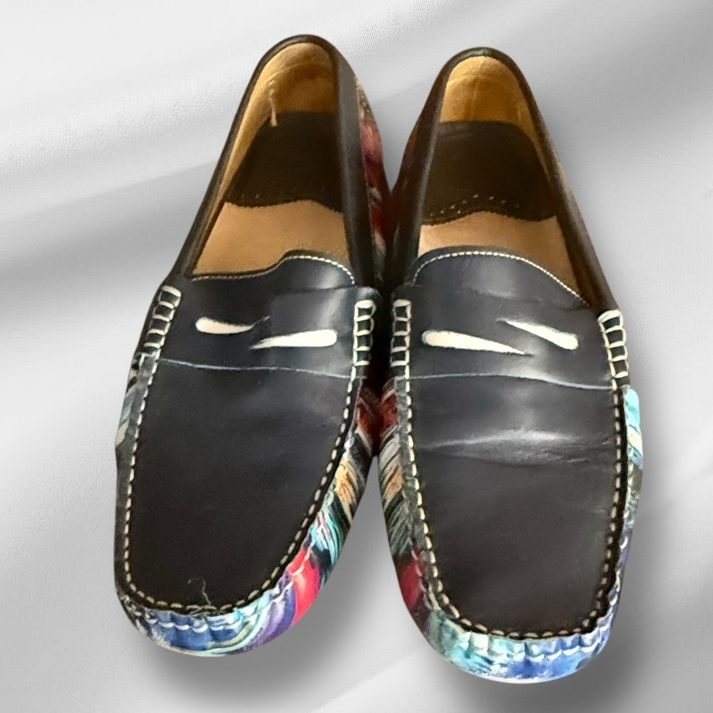 Robert‎ Graham Leather Loafers as is - Picture 2 of 10